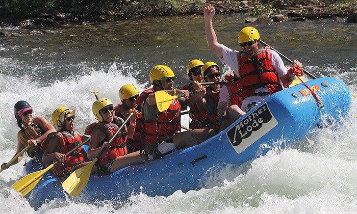 Mother Lode whitewater rafting, South Fork American River, El Dorado County