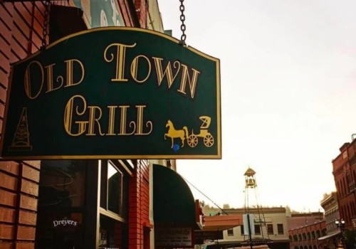el dorado county restaurant sign