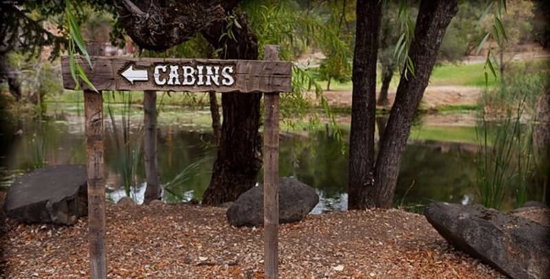 el dorado county cabins sign