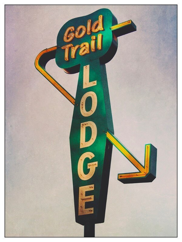 el dorado county lodging sign