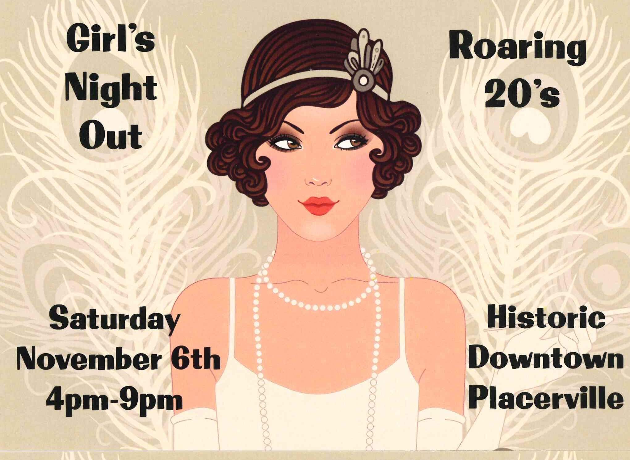 2021 Placerville Girls Night Out graphic