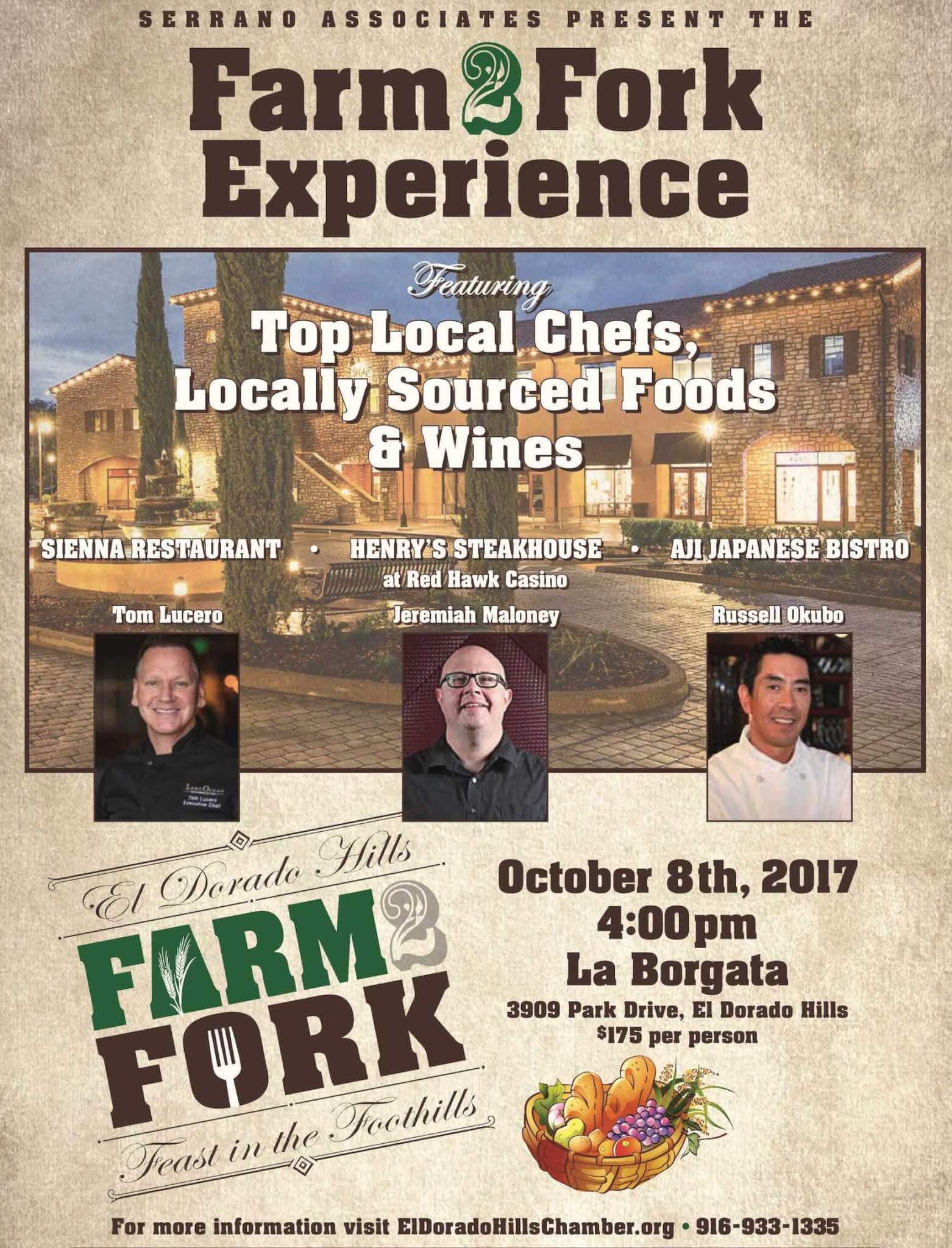 El Dorado Hill Farm to Fork Feast graphic