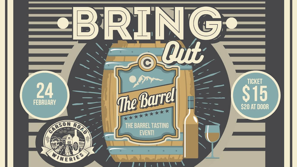 Bring Out The Barrel Carson Road Wineries Barrel Tasting Event, El Dorado County