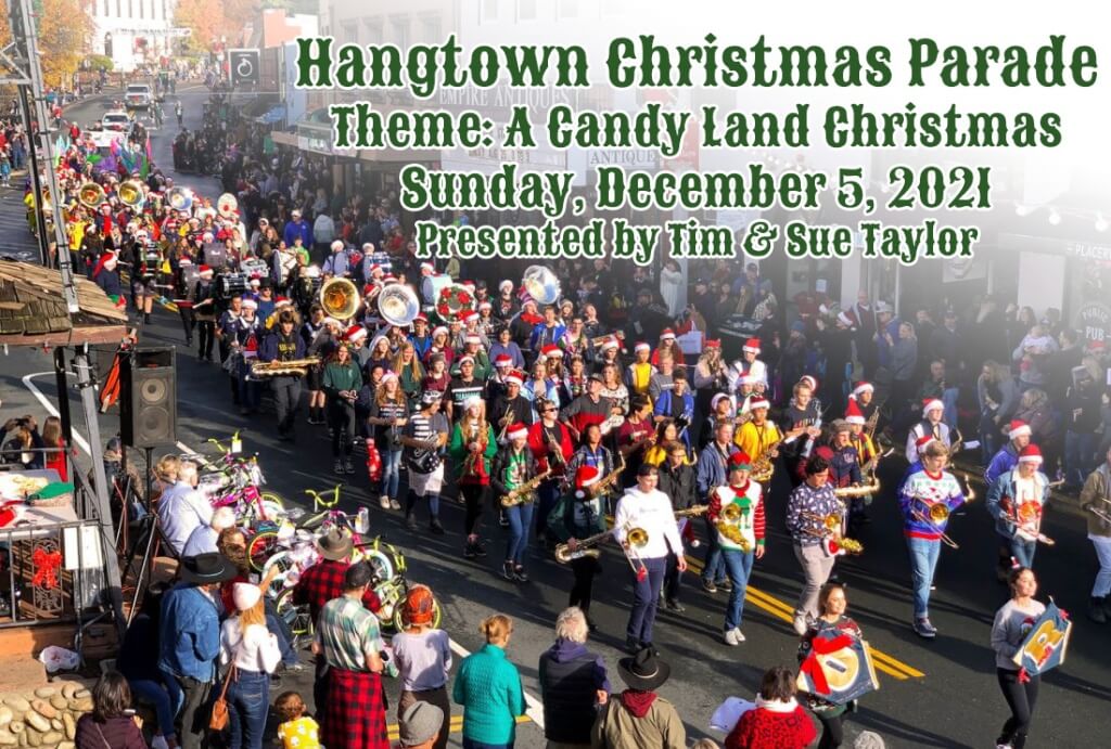 Hangtown Christmas Parade 2021 El Dorado County CA