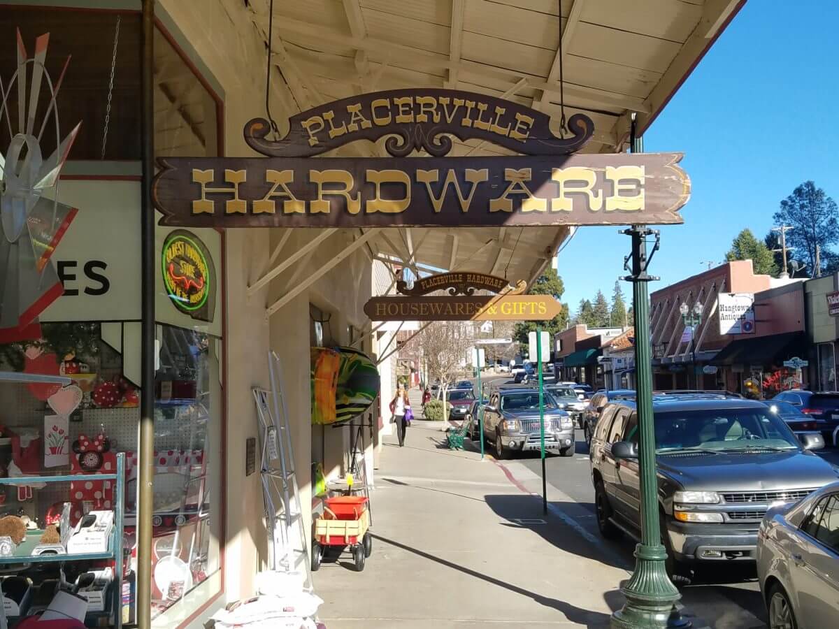 Placerville Hardware Store, El Dorado County Photo: Paul Cockrell