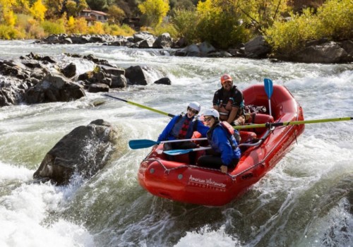 Whitewater rafting the South Fork American river, Coloma, El Dorado County