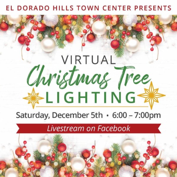 el dorado hills town center virtual christmas tree lighting