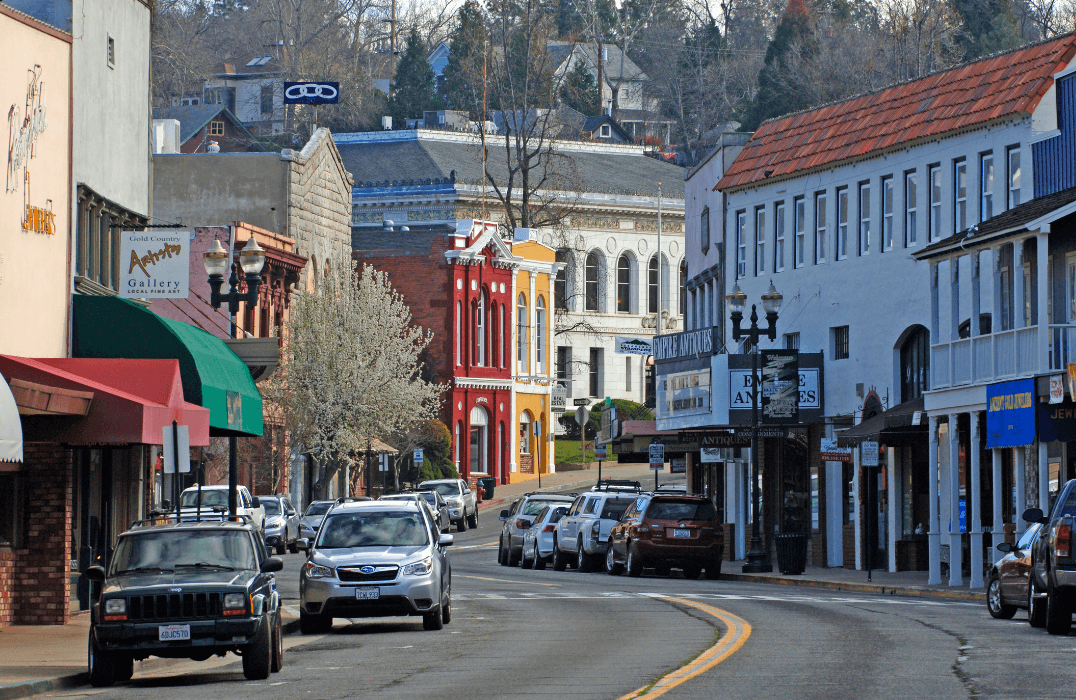downtown placerville california, el dorado county