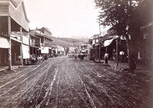 el dorado county vintage photo of downtown